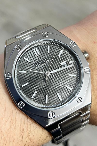 Ferrucci 43 mm Men's Watch Reflecting Elegance – Strong and Elegant with Steel Case