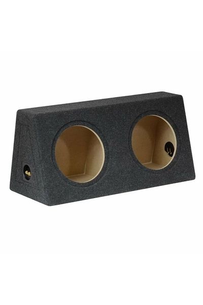 CED AUTO TRADE Carcasă universală pentru subwoofer, 2 x 250 mm, 2 x 20L - COD C1020x2