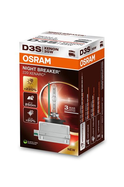 Osram Bec XENON 42V D3S XENARC Night Breaker Laser NextGen OSRAM