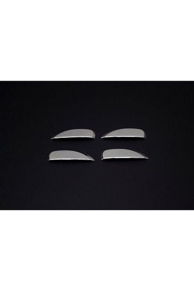 CED AUTO TRADE Chrome door handle trim set compatible with DACIA DUSTER II 2018->