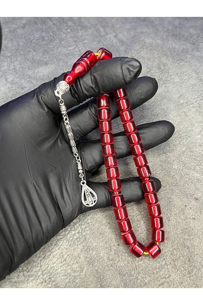 Mos Tespih High-End Stick Squeeze Amber Prayer Beads