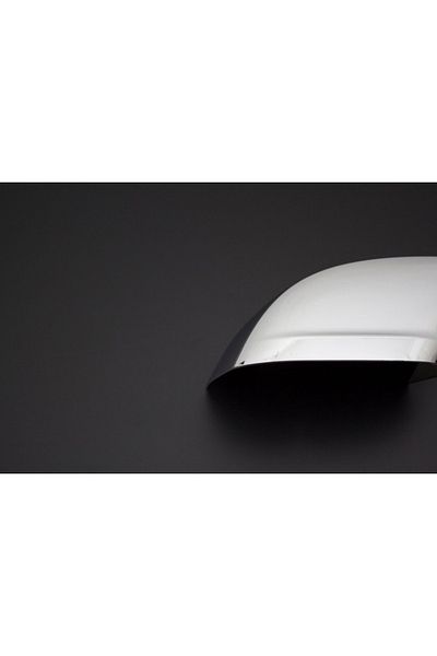 CED AUTO TRADE Chrome mirror caps compatible with VW CADDY 2015-2020