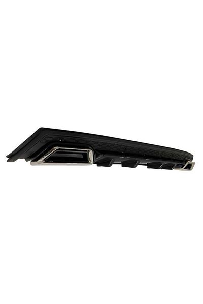 CED AUTO TRADE Universal rear bumper diffuser, ELITE PLUS B Design, matt/glossy black
