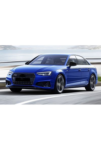 CED AUTO TRADE Capace oglinda compatibile cu Audi A4 B9 2016-2021 Negru lucios Batman Style