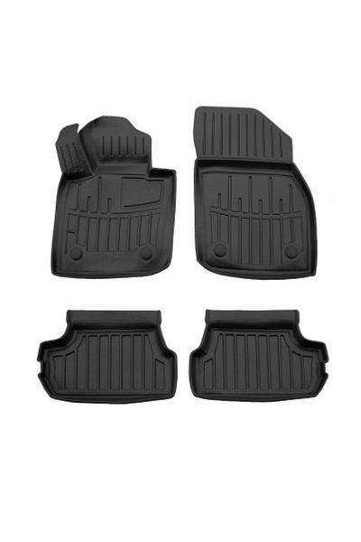 Umbrella Umbrella Rubber Car Mat Set For Mini Cooper Iii (F56) (3 Doors) (2014-2023)