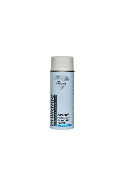 BRILLIANTE VOPSEA SPRAY ALB CREM (RAL 9001) 400 ml BRILLIANTE