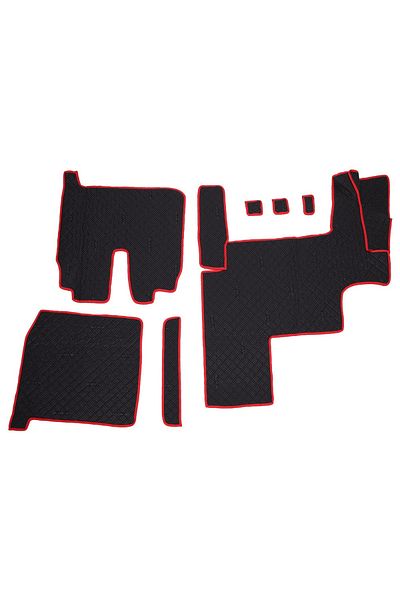 Umbrella SET COVORASE PIELE ECOLOGICA TRUCK UMBRELLA PENTRU MAN TGX EURO 5. NEGRU