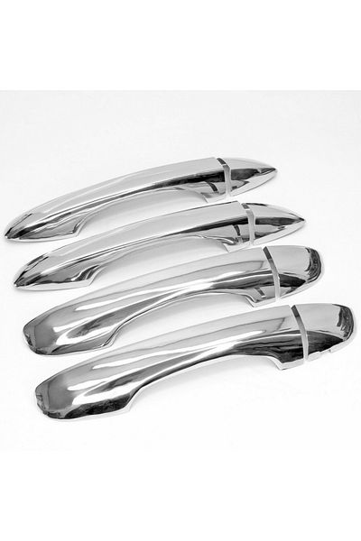 CED AUTO TRADE Set ornamente cromate manere portiere compatibile Mercedes ML W164 2005-2011