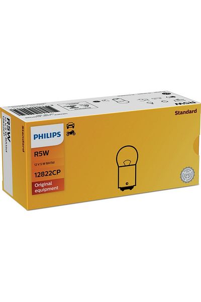 Philips BEC AUXILIAR R5W BA15d 12V SET 10 buc PHILIPS