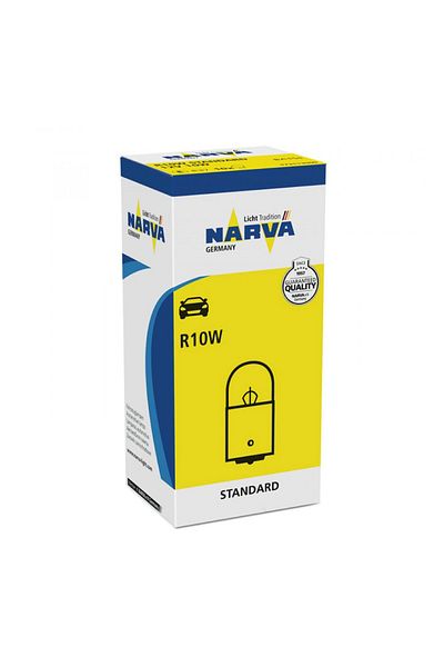 Narva Bec Auxiliar 12V R10W Ba15S Set 10 Buc Narva