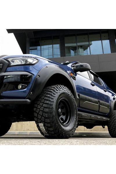 CED AUTO TRADE Overfender wing protection set, compatible with FORD RANGER 2011-2018, ABS plastic