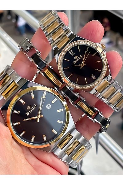 Bentini New Season Steel Lover's Watch Men's Watch Women's Men's Watch Couple Watch Valentine's Day Gift