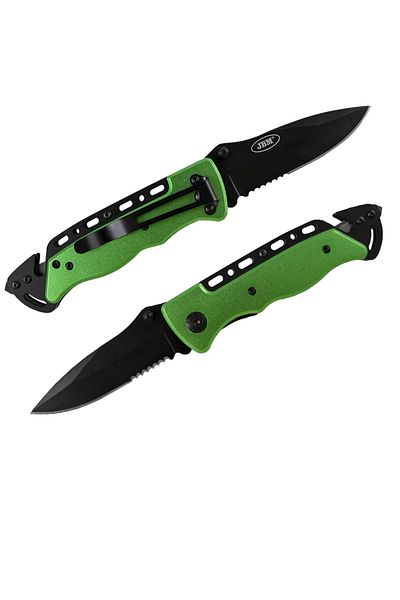 JBM FOLDING KNIFE WITH JBM GLASS BREAKING SYSTEM