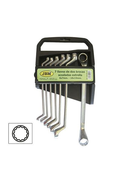 JBM SET DE 7 CHEI INELARE CU COT JBM