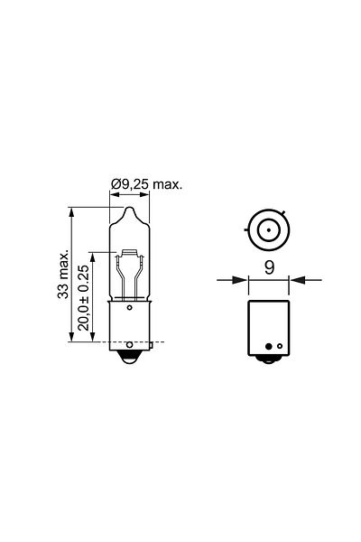 Bosch Bec 24V H21W 21W Trucklight Set 10 Buc Bosch