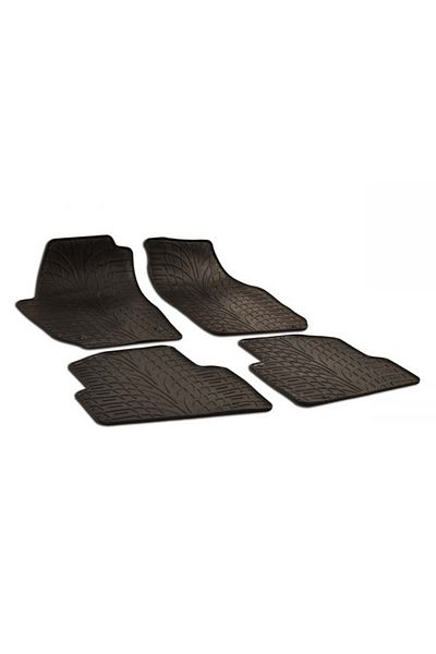 Umbrella UMBRELLA RUBBER CAR MATS SET FOR SKODA FABIA II (2007-2014)