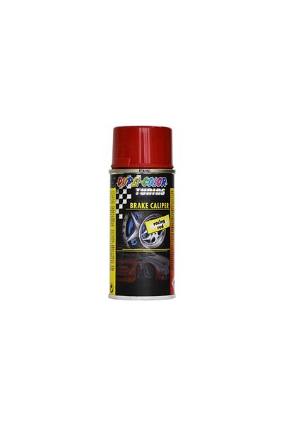 Dupli-Color SPRAY VOPSEA PENTRU ETRIERE FRANA 150ML ROSU