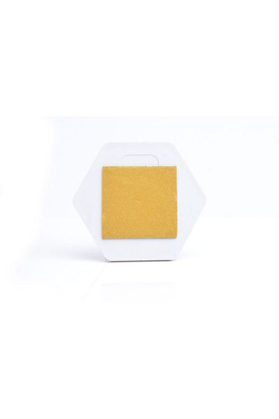 WAS Hexagonal Reflector With Adhesive, 1204 Uo6, Orange Was
