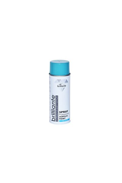 BRILLIANTE VOPSEA SPRAY ALBASTRU TURCOAZ (RAL 5018) 400 ml BRILLIANTE
