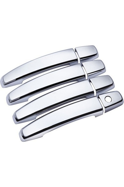 CED AUTO TRADE Set ornamente mâner ușă cromat compatibil cu OPEL VIVARO 2014-...