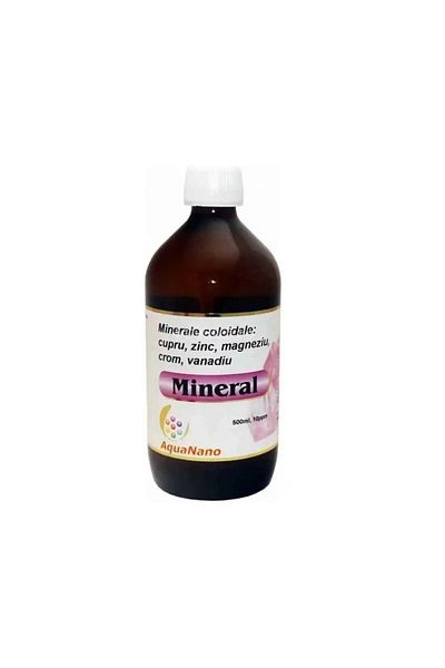 Aghoras Mineral Cupru, Zinc, Magneziu, Crom, Vanadiu, 10ppm, 480 ml