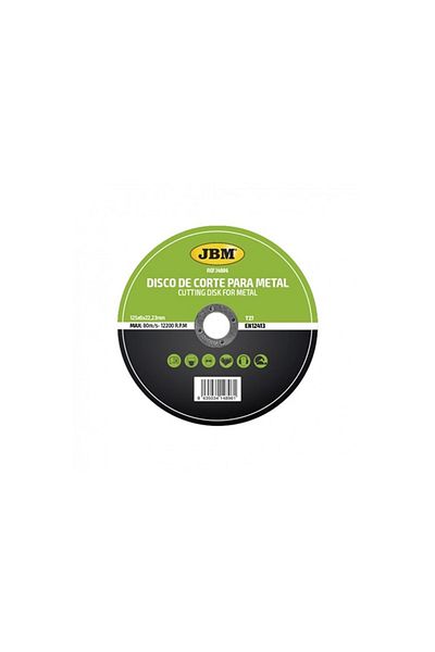 JBM Metal Cutting Disc 125 X 6 Mm T27 JBM
