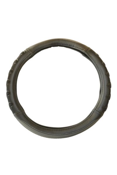 Umbrella Steering Wheel Cover Eco-leather Gray 37-39 Cm Umbrella