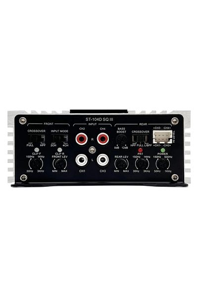 CED AUTO TRADE Zapco ST-104D SQ III Car Amplifier, 4 channels, 400W