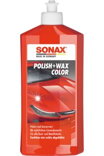 Sonax LUSTRU DE POLIȘCĂ ȘI CEARA SONAX NANOPRO ROSU 500ML