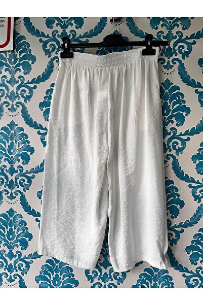 Sublime Butik Unisex Ayrobin Düz Kapri/Şort