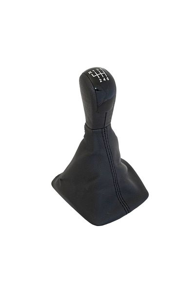 Mega Drive SHIFT KNOB WITH SLEEVE FOR SKODA OCTAVIA II 2004-2013 6 SPEED