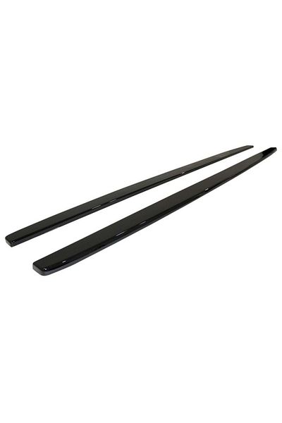CED AUTO TRADE Prelungire praguri laterale compatibile cu BMW seria 5 F10 2010-2017, negru lucios