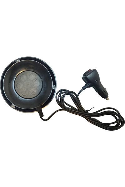 CED AUTO TRADE LED rotating beacon, magnetic or fixed mounting, 16W, 12-24 V, E-Mark