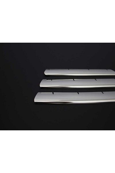 CED AUTO TRADE Set ornamente inox grila centrala VW Touran 2003-2006, VW Caddy 2007-2009