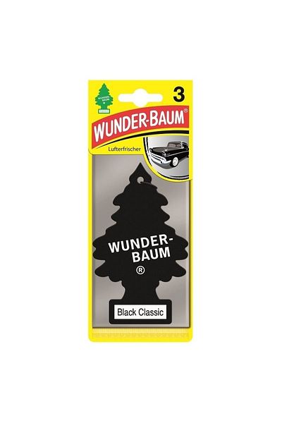 Wunder-Baum Set 3 Bucati Odorizante Auto Bradut Wunder-Baum Black Ice