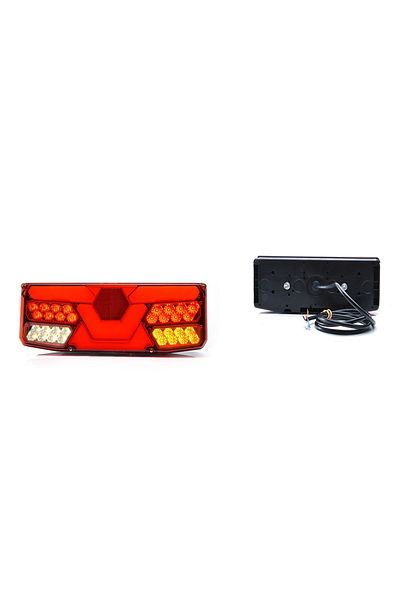 WAS LAMPA MULTIFUNCTIONALA SPATE DREAPTA LED 1062 W138dP, 12V-24V, 6 FUNCTII WAS