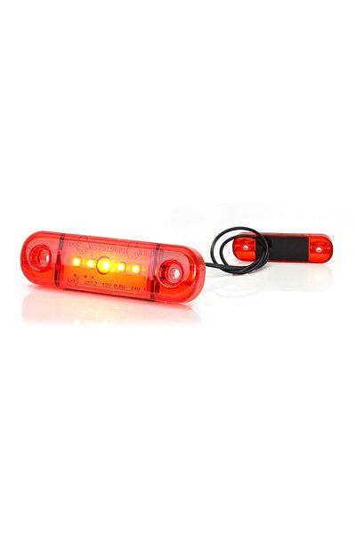 WAS LAMPA GABARIT LED 712 W97.2, 12V-24V, POZITIE ROSU WAS