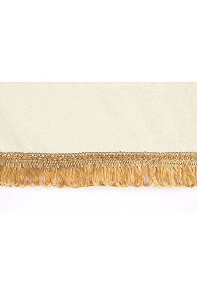 CED AUTO TRADE Truck cabin curtain set, universal compatible with Mercedes, cream color