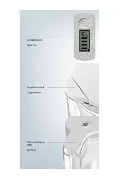 Philips XL Su Arıtma Sürahisi 3,5 L Beyaz