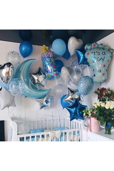 CUGY Baby Room Decoration Balloon Set