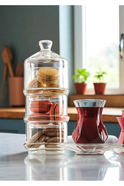 LAV Antalya 12 Piece Tea Cup Set