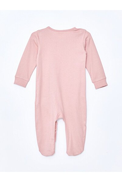 LC Waikiki LCW baby Crew Neck Printed Baby Girl Jumpsuit 2 pcs