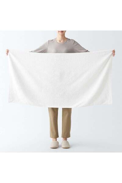 Muji Twin Pile Large Bath Towel, W 70 x L 140 cm