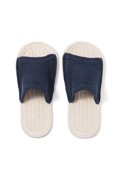 Muji Indian Cotton Room Sandals, Open Toe