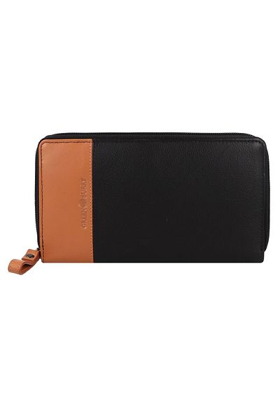 Greenburry Nappa Wallet RFID protection Leather 19.5 cm