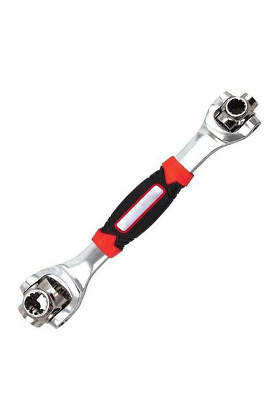 GENERAL Tiger Socket Wrench Multi-use 48 in 1 Silver / Black / Red