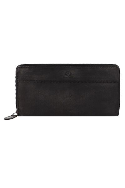 Greenburry Destressed Wallet RFID protection Leather 19 cm