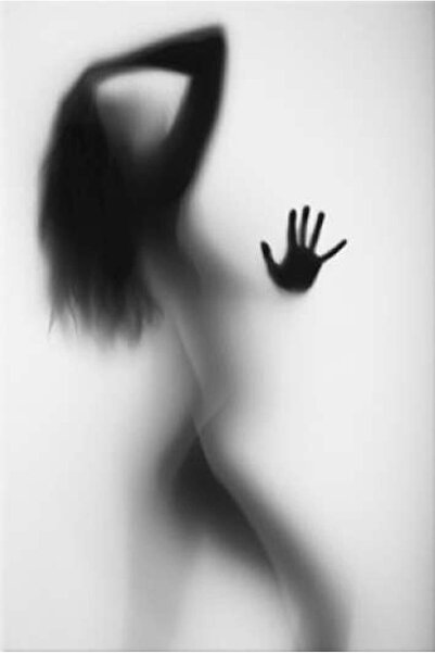 startonight Tablou DualView Startonight Silueta feminina, 60 x 90 cm