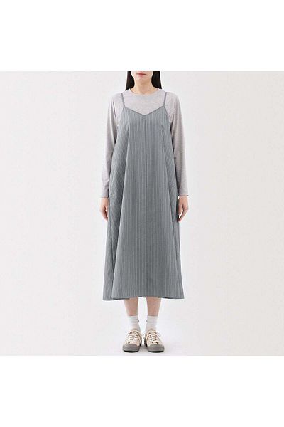 Muji Quick Dry Broadcloth Camisole Dress