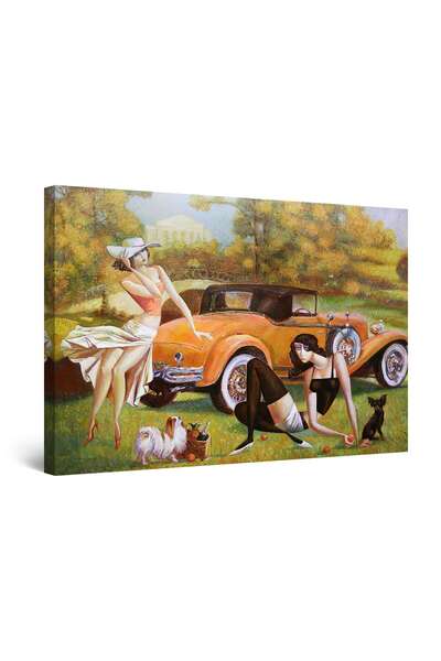 startonight Πίνακας DualView Startonight Girls on the Hill, 90 εκ. x 60 εκ.